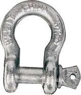 Koch 081503/MC652G Anchor Shackle, 3/4 in Trade, 9500 lb Working Load, 0.95 in Dia Wire, Carbon Steel, Galvanized