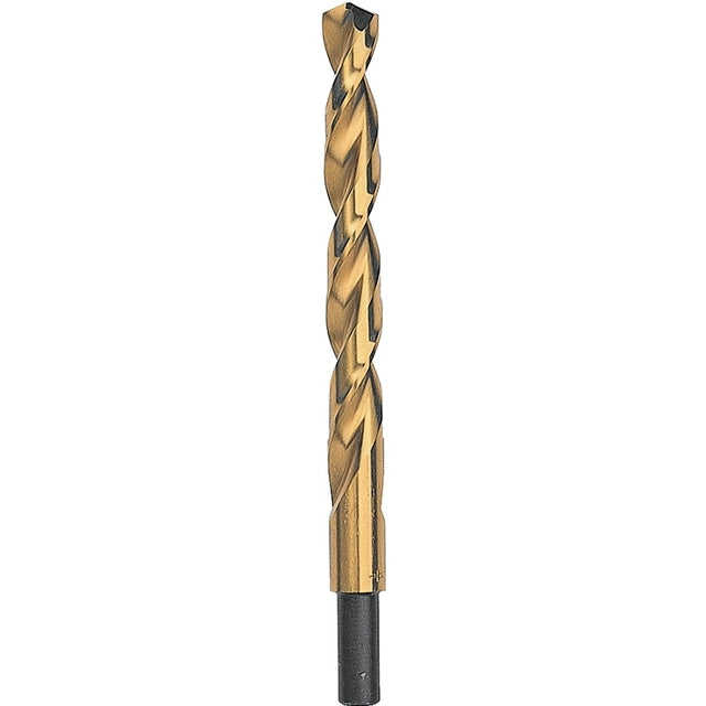 DEWALT DW1316 Jobber Drill Bit, 1/4 in Dia, 4 in OAL, Parabolic Flute, 1/4 in Dia Shank, Straight Shank