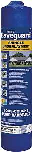 Eaveguard HE740916 Roofing Underlayment, 65 ft L, 3 ft W, Asphalt, Blue