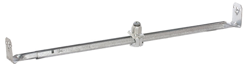 Raco 920 Adjustable Bar Hanger, Steel, Wall