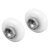 Prime-Line M 6002 Shower Door Roller, Plastic, White, For: 7/8 in Tall, V-Shaped Tracks