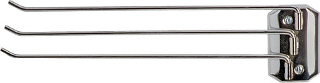 Decko 38190 Towel Rack, 13-1/2 in L Rod, Steel, Chrome-Plated, Surface Mounting