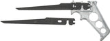 STANLEY 15-275 4-Way Keyhole Saw, 7 in L Blade, 9 and 24 TPI, Steel Blade, Pistol Grip Handle