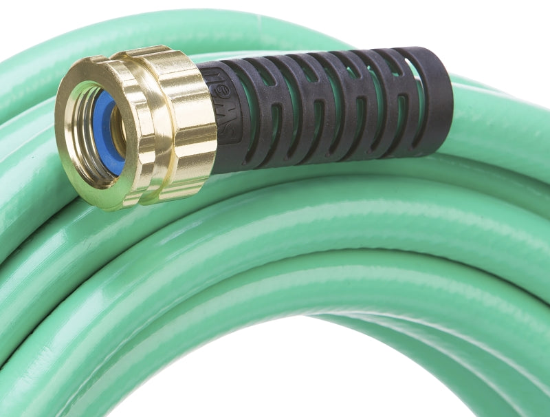Swan CSNSS58050 Heavy-Duty Garden Hose, 5/8 in, 50 ft L, Female, PVC, Green