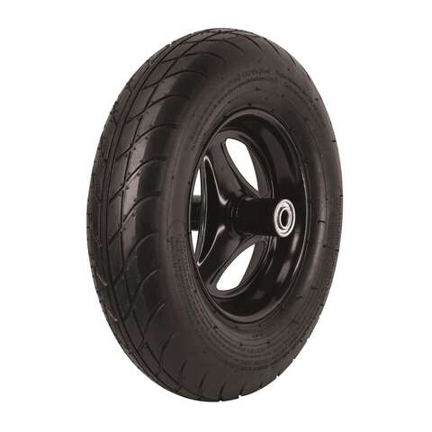 Ace 8 in. D X 16 in. D Centered Wheelbarrow Tire Rubber 1 pk