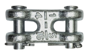Baron 82180/196 Clevis Link, 1/4 x 5/16 in Trade, 4700 lb Working Load, Steel, Zinc