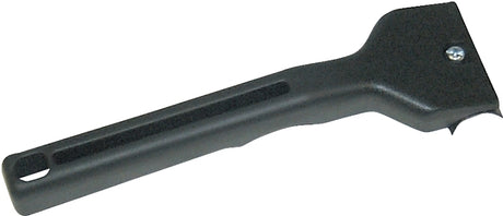 Hyde Black & Silver 10520 Pull Scraper, 1/2 in W Blade, 2-Edge Blade, HCS Blade, Polypropylene Handle, 9 in OAL