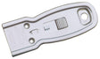 Hyde 13050 Glass Scraper, 1-1/2 in Blade, 4 in Handle, Steel Blade, 4-1/2 in OAL