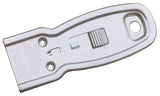 Hyde 13050 Glass Scraper, 1-1/2 in Blade, 4 in Handle, Steel Blade, 4-1/2 in OAL