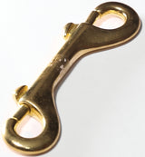 Baron 161B Chain Snap, 3/8 in Snap Opening, 3-1/2 in L Dimensions, 70 lb Working Load, Bronze, Polished