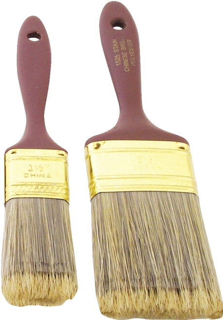 Linzer A1525 Brush Stain Set, 2 -Brush