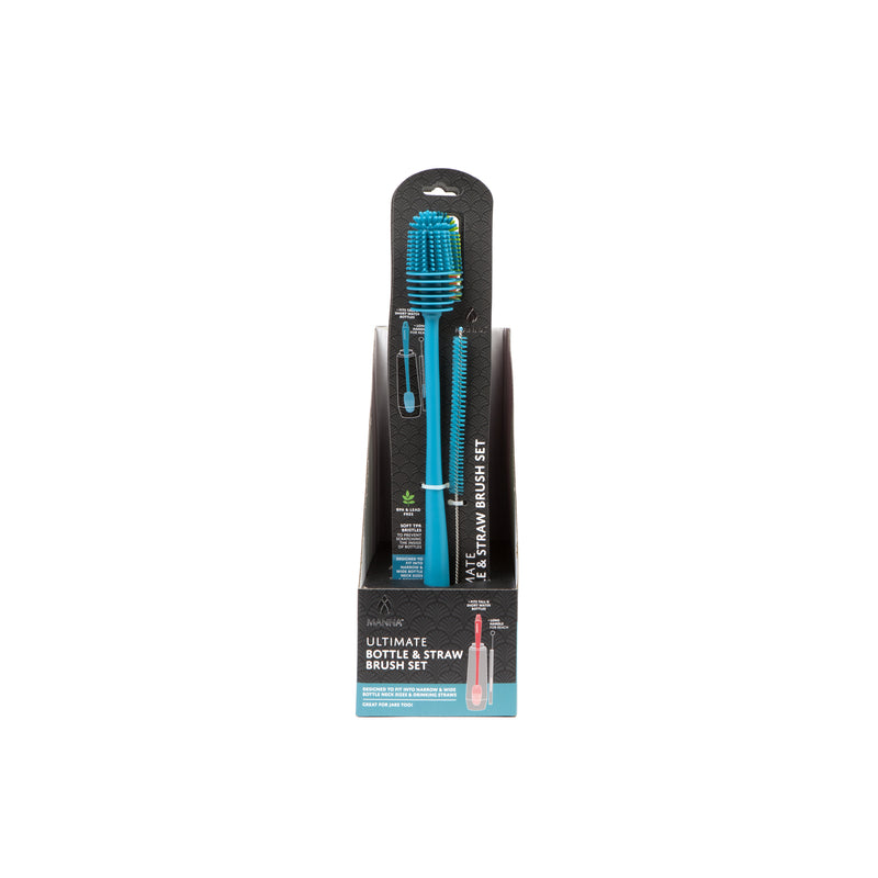 Manna 2 in. W Soft Bristle Polypropylene Handle Bottle Brush, Pack of 6