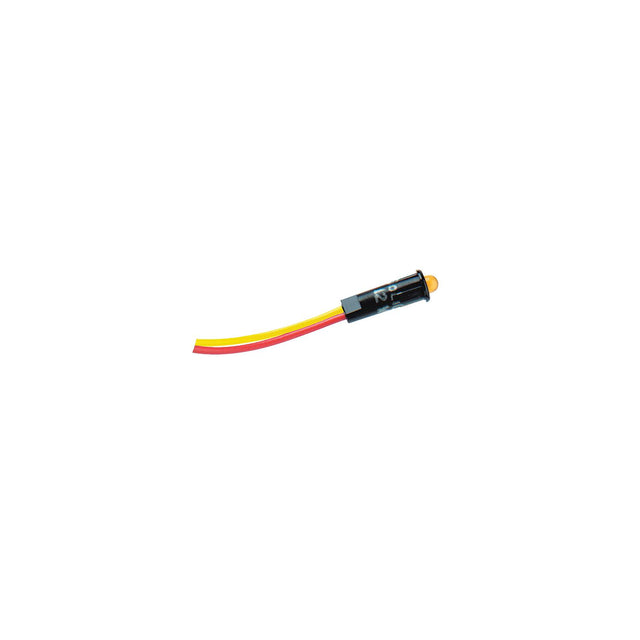 LED Amber 11/64" 12VAC