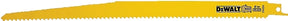 Lenox 20561S610R Reciprocating Saw Blade, 3/4 in W, 6 in L, 10 TPI, HSS Cutting Edge
