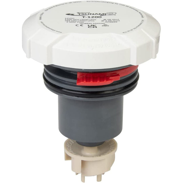 Attwood 56246 Tsunami T1200 Mk2 Replacement Motor Cartridge, 12V