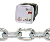 Campbell 014-3536 Proof Coil Chain, 5/16 in, 75 ft L, 30 Grade, Steel, Galvanized