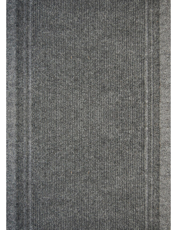 Multy Home Tracker 60 ft. L X 26 in. W Gray Nonslip Carpet Runner