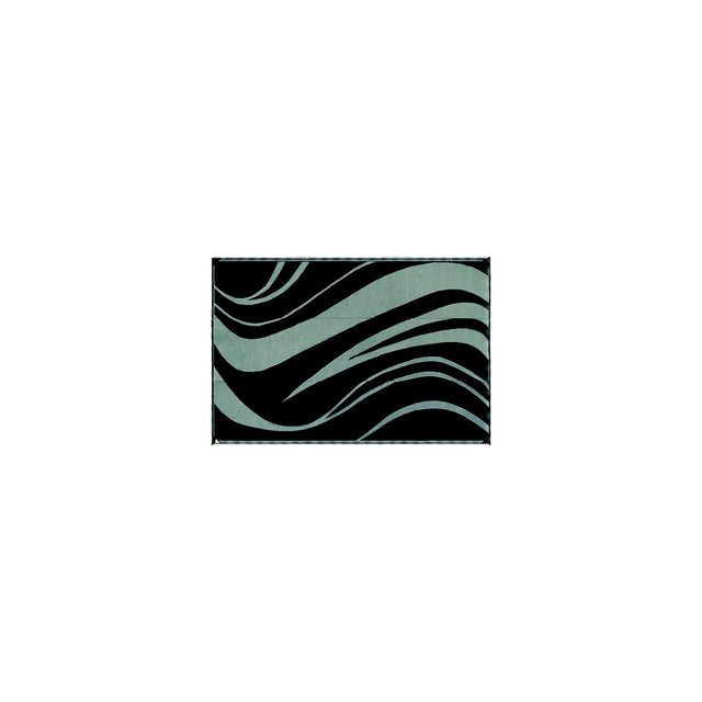 Mings Mark GA8111WL Reversible Mat w/110V LED Lights, 8' x 11', Black/Silver