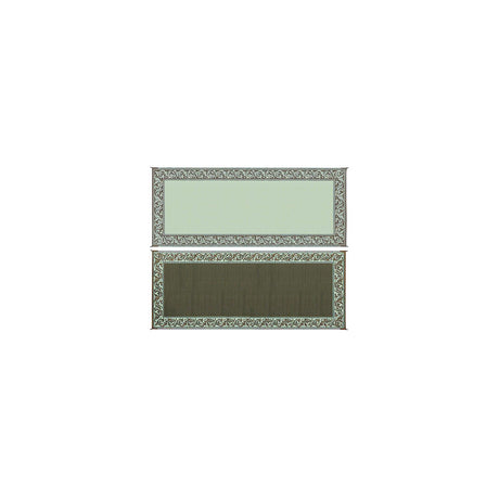 Ming's Mark Reversible Mat, Classical Brown/Beige, 8' x 20'