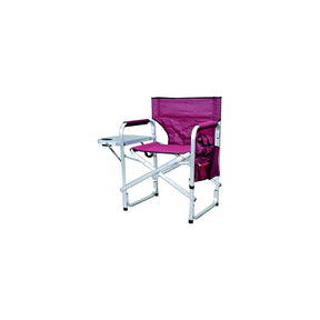 Burgundy Folding Director's Chair.