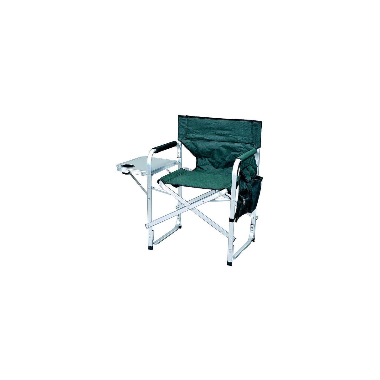 Green Folding Director's Chair.