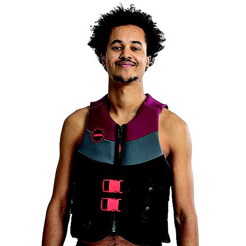Jobe 247722022L Men's Neoprene Vest, Lg, Burgundy Red