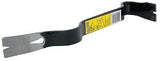 STANLEY Super Wonder Bar 55-525 Pry Bar, 15 in L, Beveled Tip, 1-3/4 in Claw Blade Width Tip, HCS, Black/Yellow