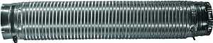 Builder's Best 110129 Semi-Rigid Dryer Vent Pipe Snap-Lock, 4 in, 6 ft L, Aluminum