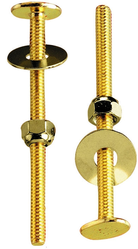 Plumb Pak PP23514 Toilet Bolt Set, Brass