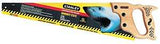 STANLEY 15-087 Handsaw, 20 in L Blade, 8 TPI, Steel Blade, Wood Handle