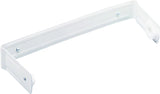 Decko 48310 Paper Towel Holder, Steel, White, Chrome-Plated, Wall