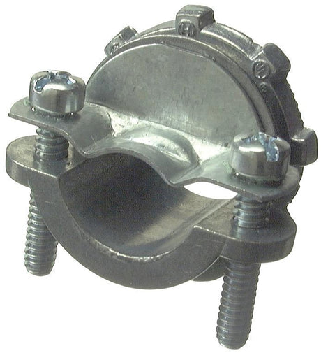 Halex 05115 Clamp Connector, 1-1/2 in, 2-61/64 in L, Zinc, 1/PK