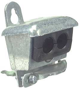 Halex 57499 Service Cable Cap, Aluminum, 8 to 1 AWG Cable