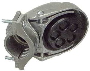 Halex 58020 2" Service Entrance Cap, 3.41 in H x 4.67 in W x 3.75 in D, Clamp, Aluminum