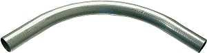 Halex 64410 EMT Elbow, 90 deg Angle, 1 in, Steel, Galvanized