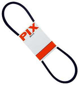 PIX A46/4L480 Industrial V-Belt, 48 in Outside Circumference, A, 4L, 1/2 in W, 5/16 in Thick, Black
