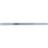 STANLEY 15-808A Hacksaw Blade, 10 in L, 18 TPI, Steel Cutting Edge