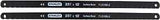STANLEY 15-924A Hacksaw Blade, 1/2 in W, 12 in L, 24 TPI, HCS Cutting Edge