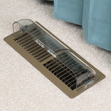 Frost King HD7 Heat and Air Deflector, 10 to 14 in L, 12-1/2 to 16 in W, Plastic, Clear
