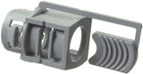 Halex 27515 Cable Connector, 1/2 in, Polypropylene, Gray, 5/BAG, Pack of 10