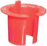 Halex 75403 Flex Anti-Short Bushing, 3 in, Plastic, Red, 20/BAG