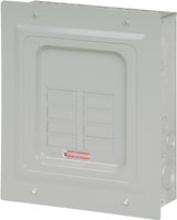 Eaton BR48L125FP Load Center, 125 A, 8-Pole, 4-Space, 8-Circuit, Main Lug, NEMA 1 Enclosure, Flush
