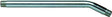 LubriMatic 05-061 Grease Gun Extension Pipe, 1/8 in, NPT, 8000 psi Pressure