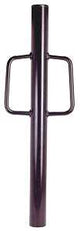 SpeeCo S16110900 Series T-Post Driver, 2 in Dia x 30 in H Dimensions, Steel, Black