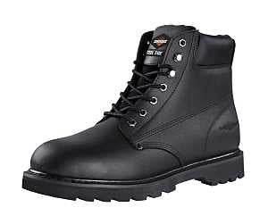 Diamondback 655SS-13 Work Boots, 13, Medium W, Black, Leather, Lace-Up, With Lining