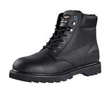 Diamondback 655SS-13 Work Boots, 13, Medium W, Black, Leather, Lace-Up, With Lining