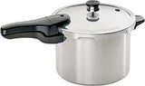 Presto 01264 Pressure Cooker, 6 qt, Aluminum, 8-9/16 in H