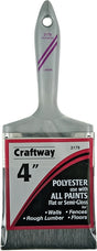 Linzer UTILITY 3179-SP Paint Brush, 4 in W, 3-1/2 in L Bristle, Sash Handle