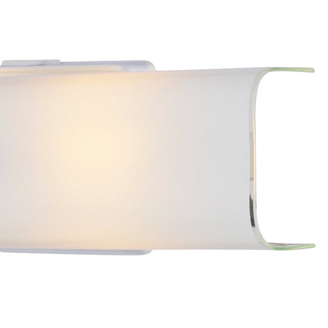 Boston Harbor V88WH02-4413H-3L Bracket Wall Light Fixture, 75 W, 2-Lamp, A19 or CFL Lamp, Steel Fixture, White Fixture