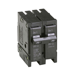 Cutler-Hammer BR230 Type BR Mini Circuit Breaker, 30 A, 2-Pole, 120/240 V, Plug